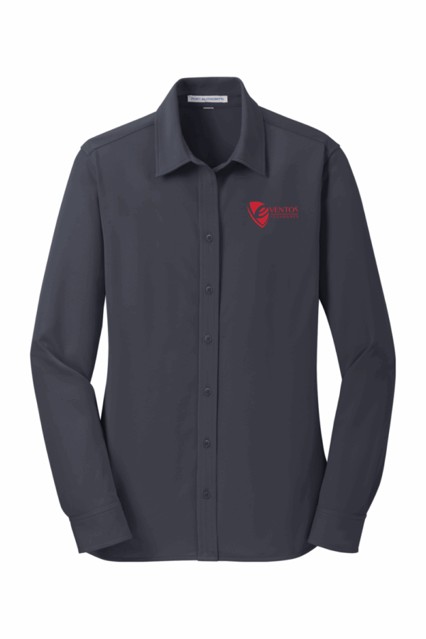 Women's Dimension Knit Dress Shirt